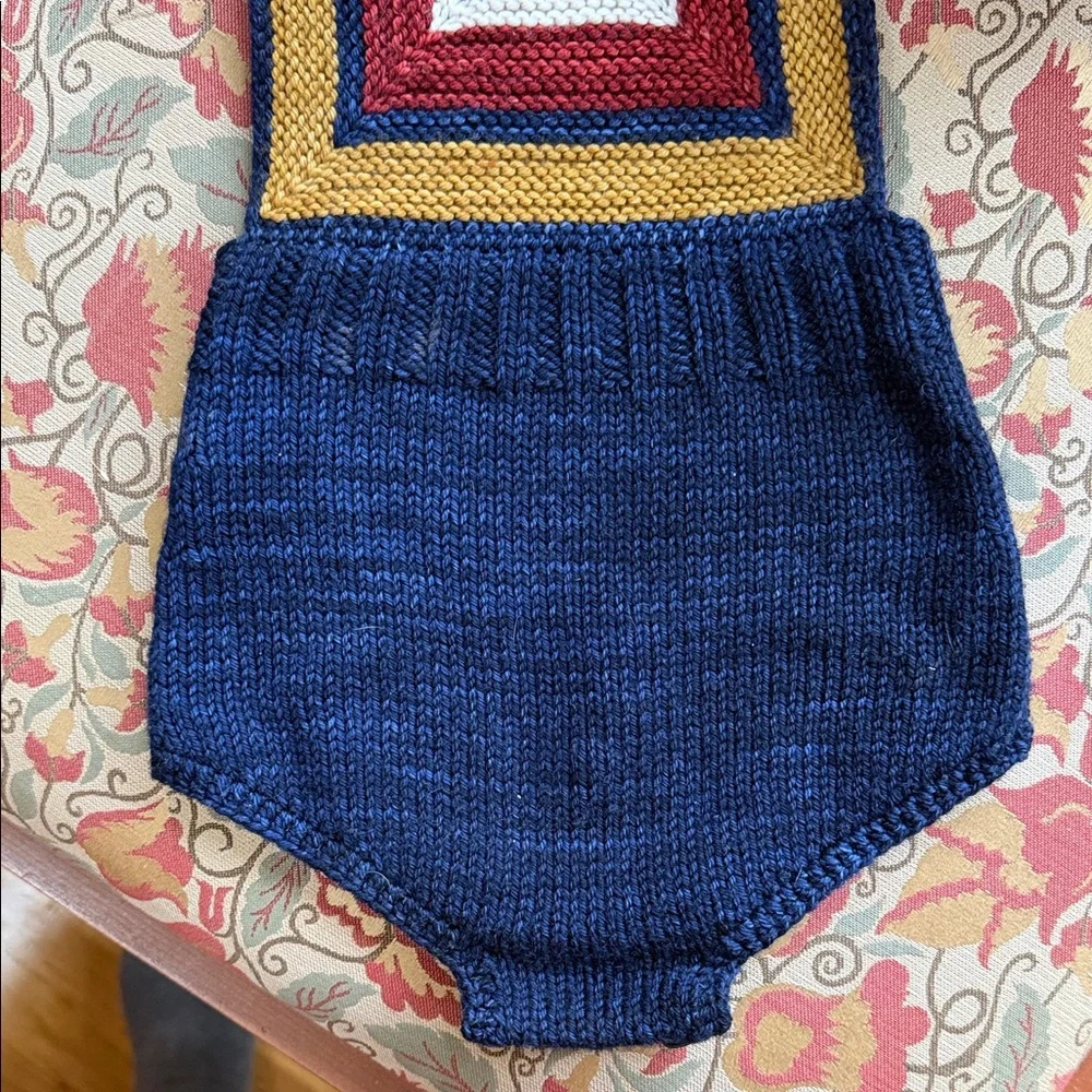 Misha & Puff Baby Log Cabin Romper 0-6 months - Picture 6 of 7